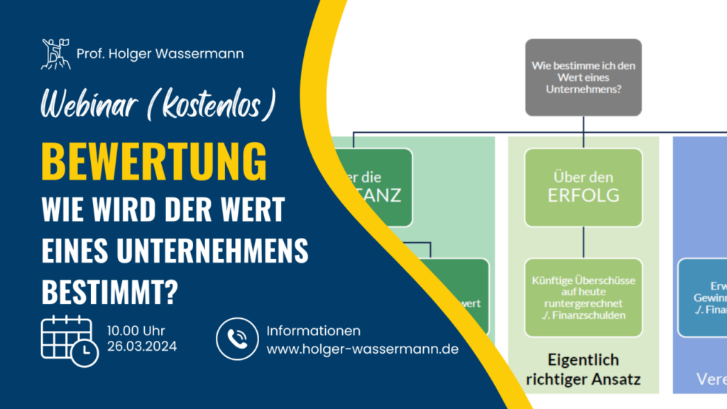 Unternehmensbewertung: Wie wird der Wert eines Unternehmens bestimmt?